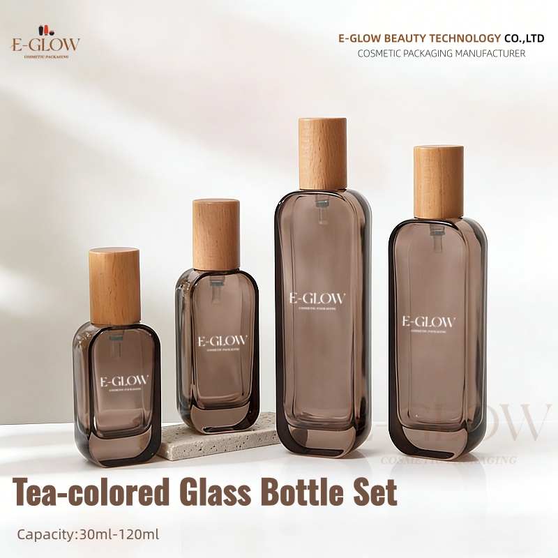 Luxury Skincare Bottles - 【โลโก้แบบกำหนดเอง】1 ชิ้น ขวดแก้วสเปรย์ทรงสี่เหลี่ยมหรูหรา 50 มล. 100
