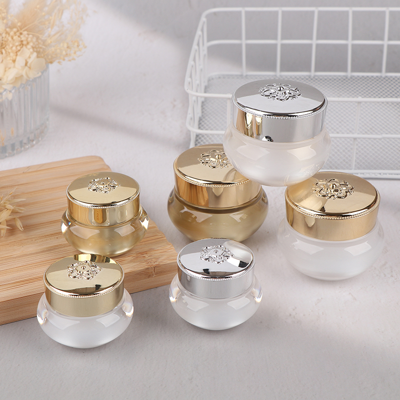 ขวดครีมอะคริลิคแบบเติมได้ ขนาด - Luxury Skincare Jars บทวิจารณ์และราคา