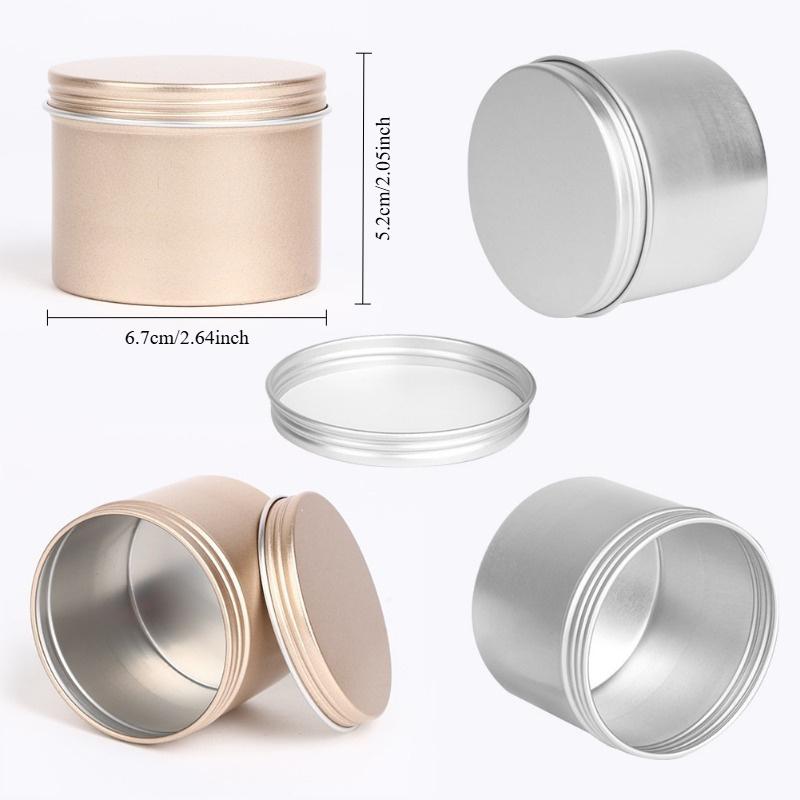5 ชิ้น กระปุกเทียนหรูหราพร้อมฝ - Luxury Skincare Jars บทวิจารณ์และราคา