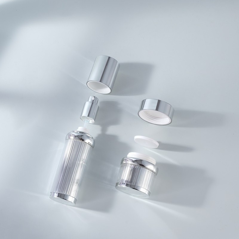 ขวดอะคริลิคสีเงินแบบหรูหราขนาด - Luxury Skincare Jars บทวิจารณ์และราคา