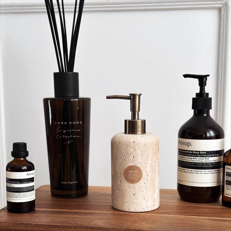 เครื่องจ่ายโลชั่นหินธรรมชาติ,  - Luxury Skincare Jars บทวิจารณ์และราคา